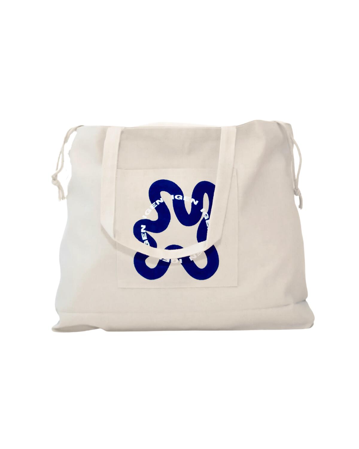 Signature shopper - blå